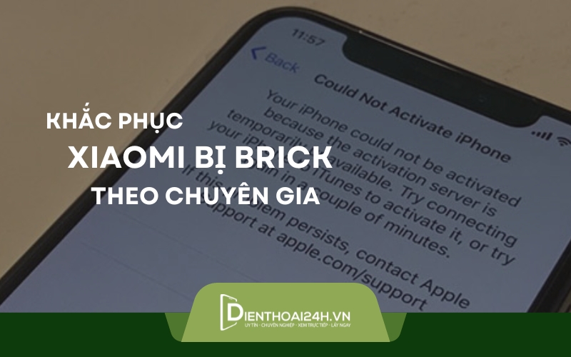 Hướng dẫn cách khắc phục máy Xiaomi bị brick theo chuyên gia