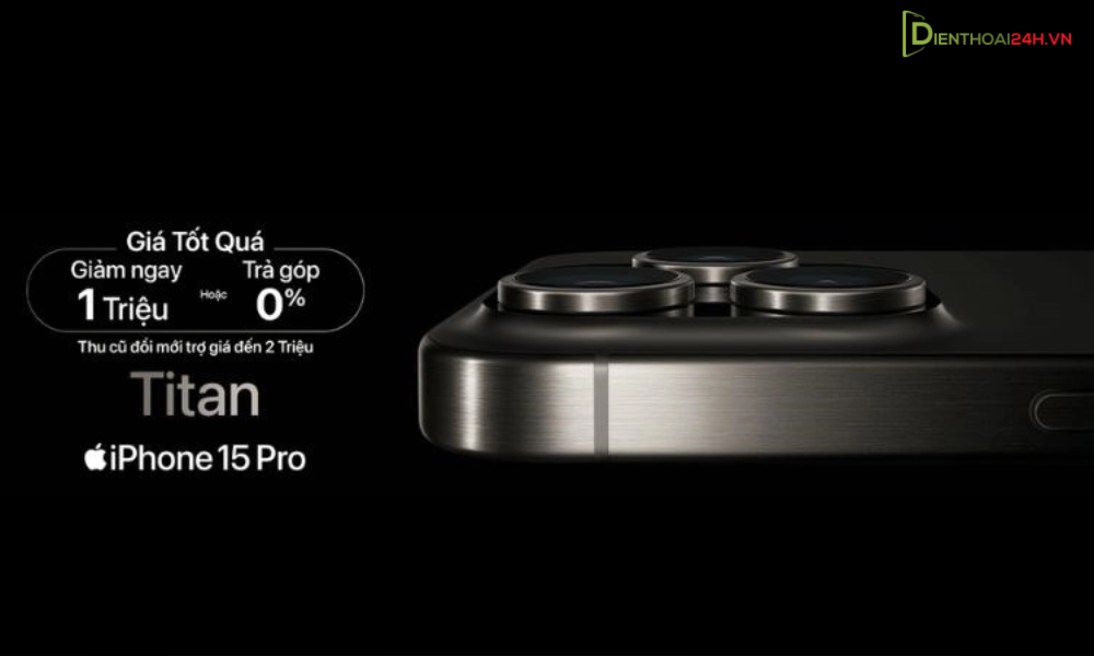 iPhone 15 Pro Max 1TB Chính hãng - Giảm ngay 1 triệu