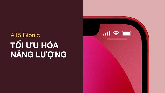 Pin iPhone 13 kéo dài thời gian sử dụng