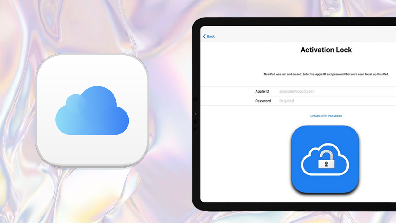 Mở khóa bằng iCloud